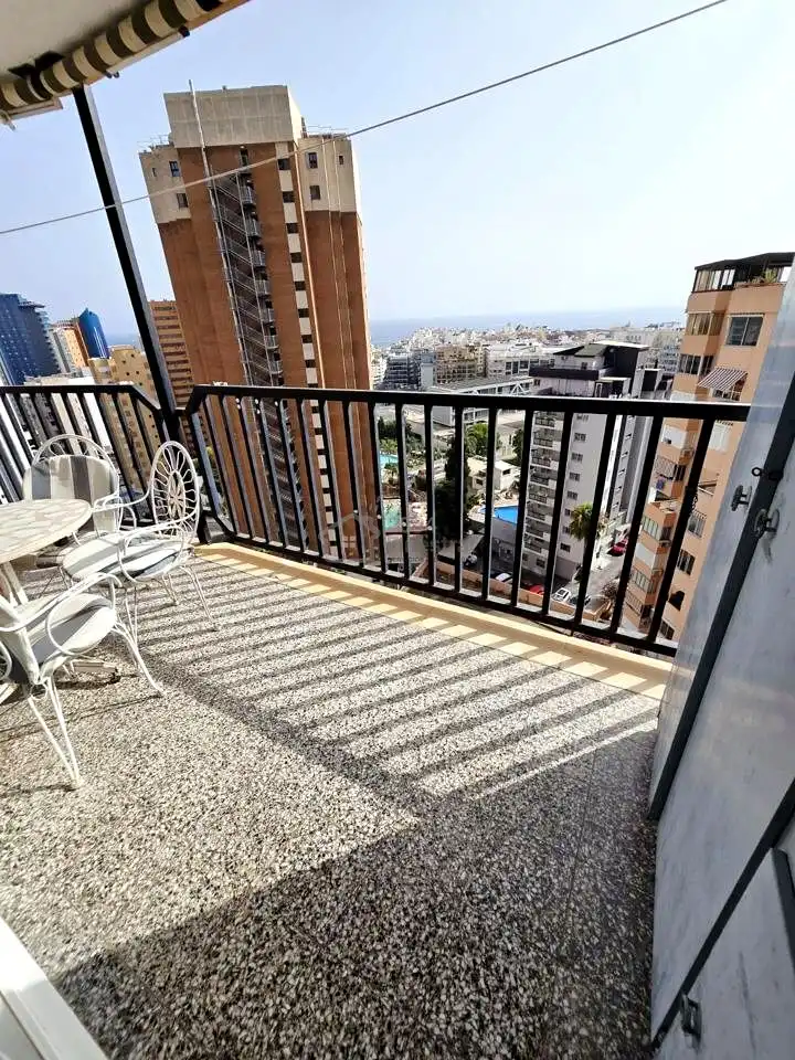 Terraza de Apartamento en venta en Benidorm con Terraza, Amueblado y Piscina comunitaria