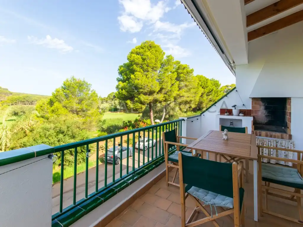 Jardí de Apartament en venda en Es Mercadal amb Aire condicionat, Terrassa i Piscina