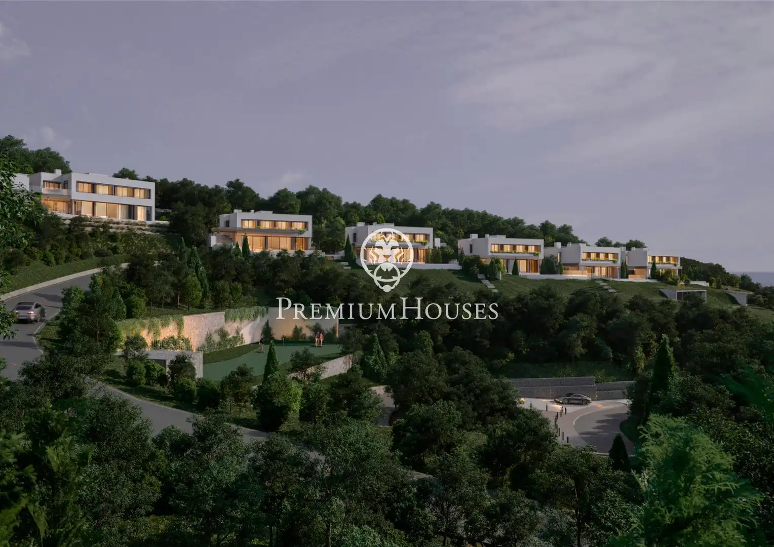 Exterior view of Houses for sale in Sant Andreu de Llavaneres  with Air Conditioner, Heating and Private garden