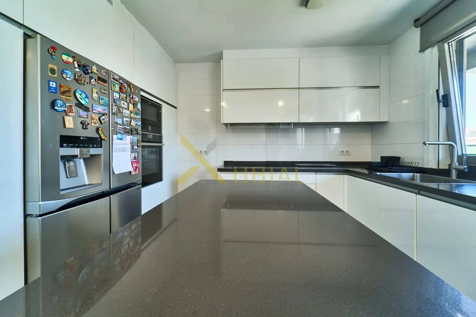 Kitchen of Flat for sale in A Coruña Capital   with Storage room, Furnished and Balcony