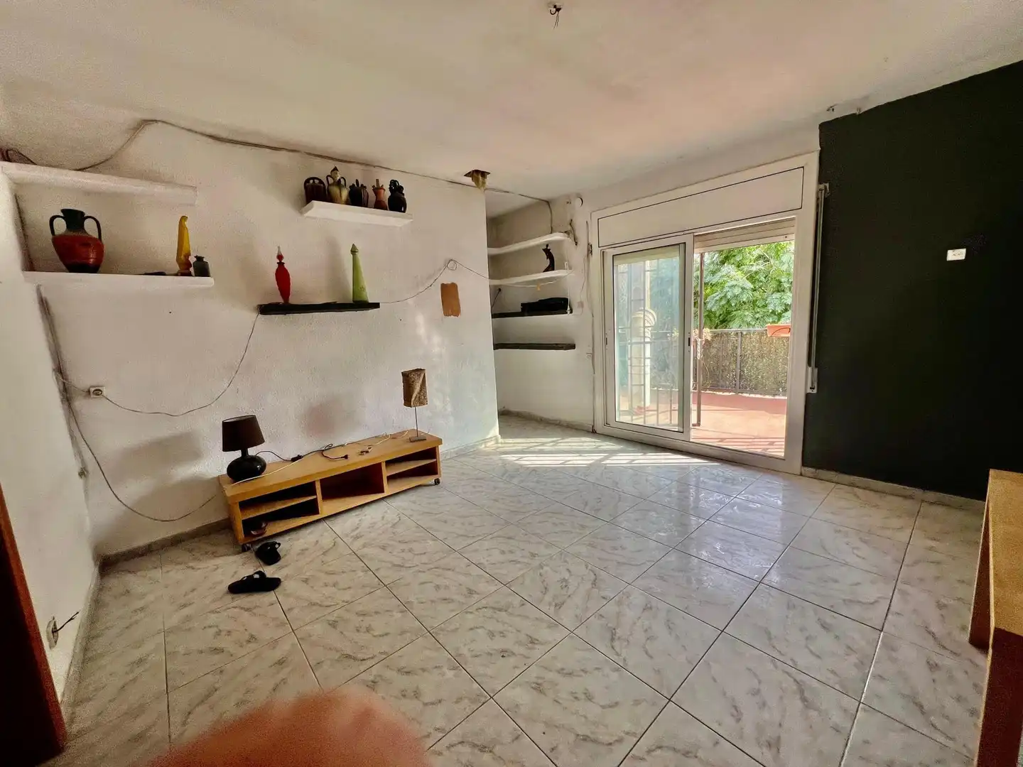 Sala d'estar de Finca rústica en venda en Lliçà d'Amunt amb Aire condicionat, Terrassa i Balcó
