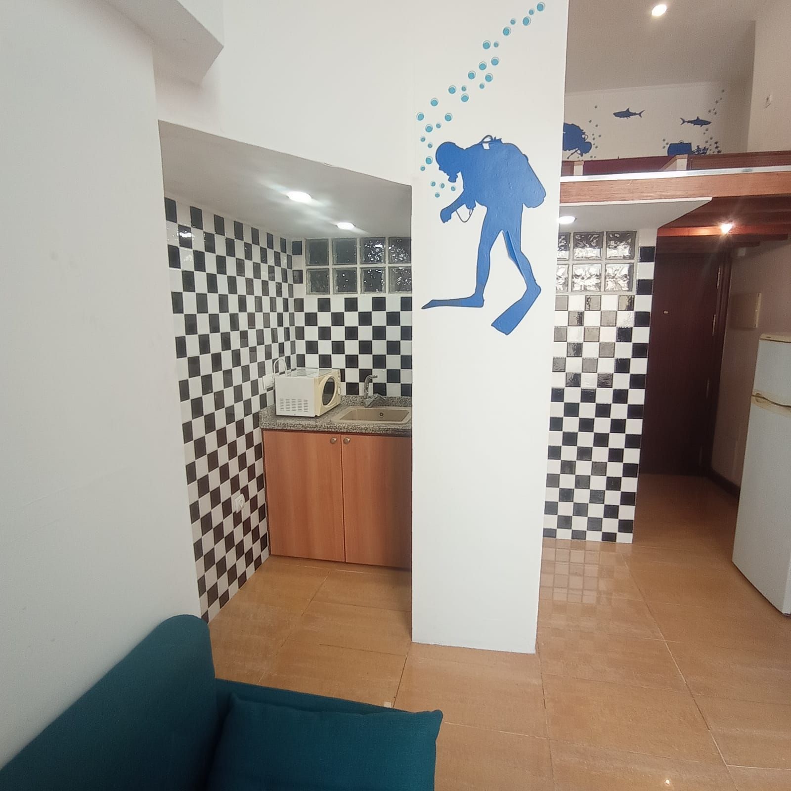 Cuina de Estudi en venda en Málaga Capital amb Aire condicionat, Terrassa i Moblat
