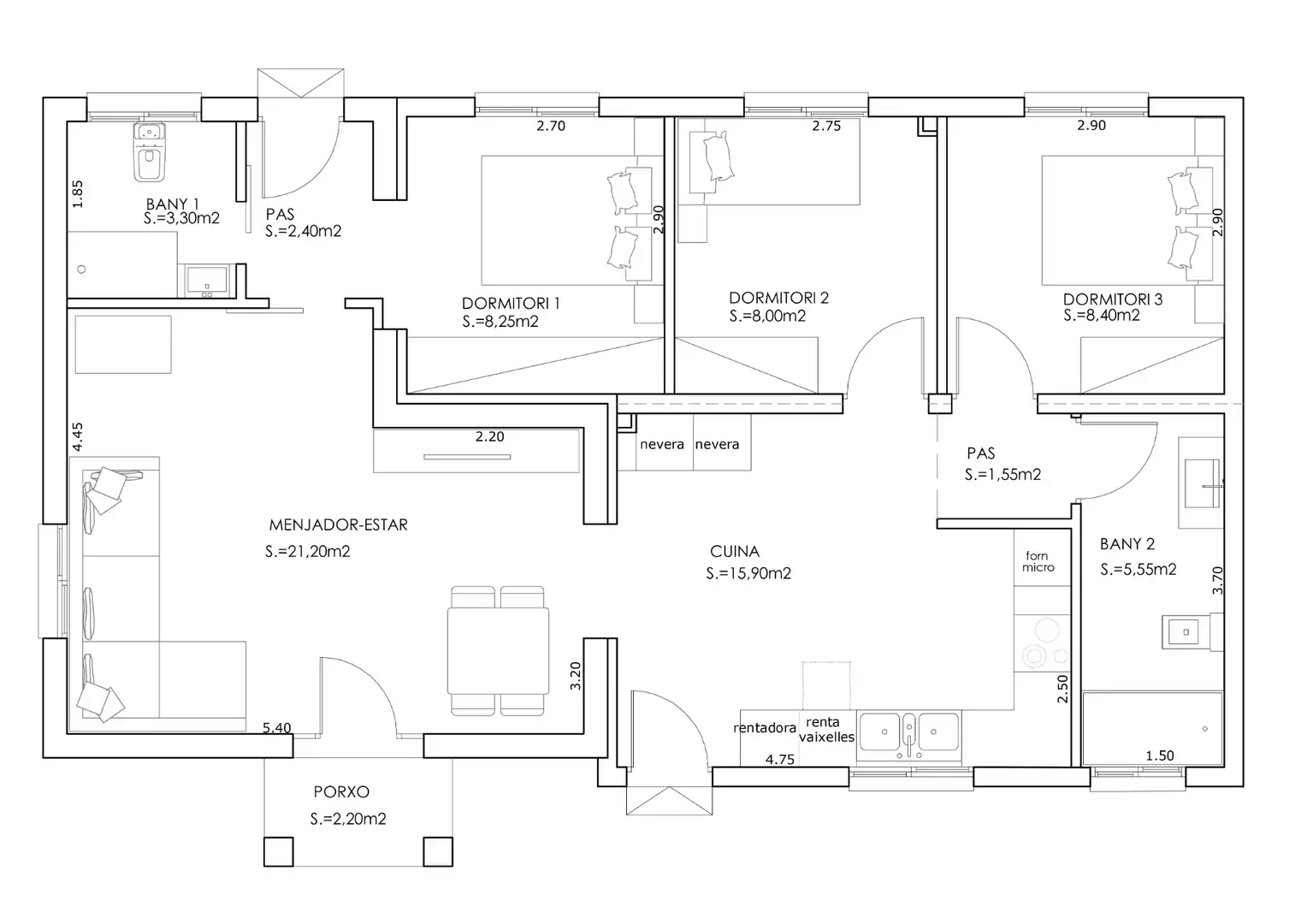 Casa o chalet en venta en Rubí con Aire acondicionado, Calefacción y Jardín privado