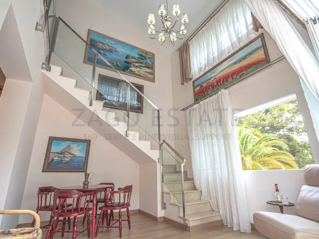 Sala de estar de Casa o chalet en venta en Altea con Piscina y Amueblado