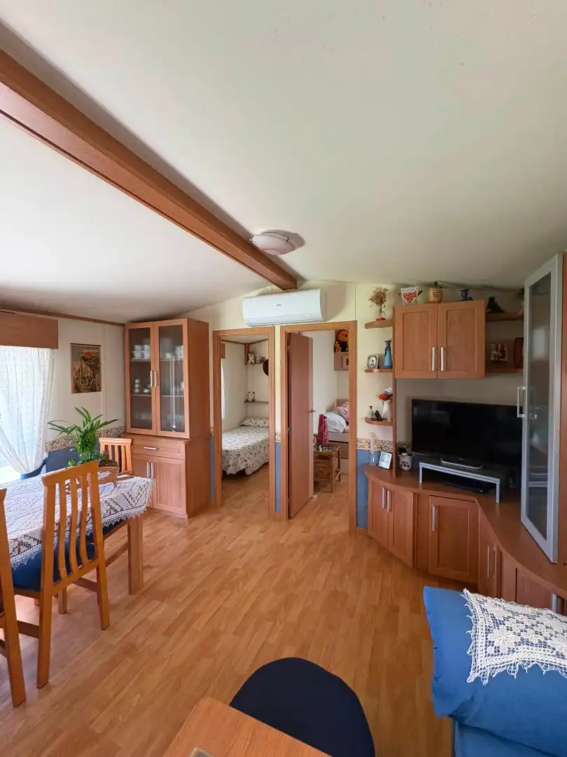 Sala d'estar de Casa o xalet en venda en Agoncillo amb Aire condicionat i Moblat