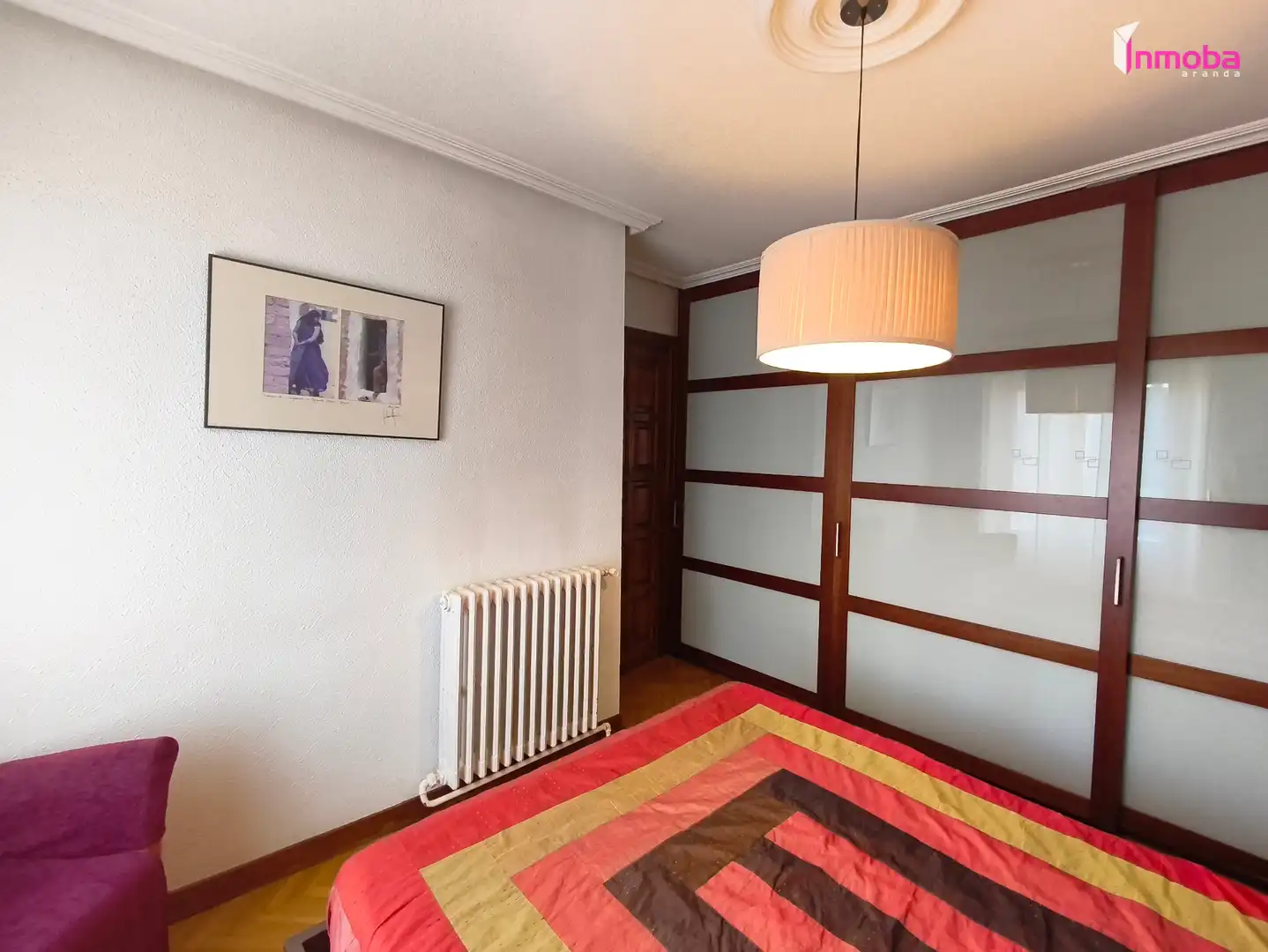 Schlafzimmer von Wohnung zum Verkauf in Aranda de Duero mit Heizung, Parkett und Balkon