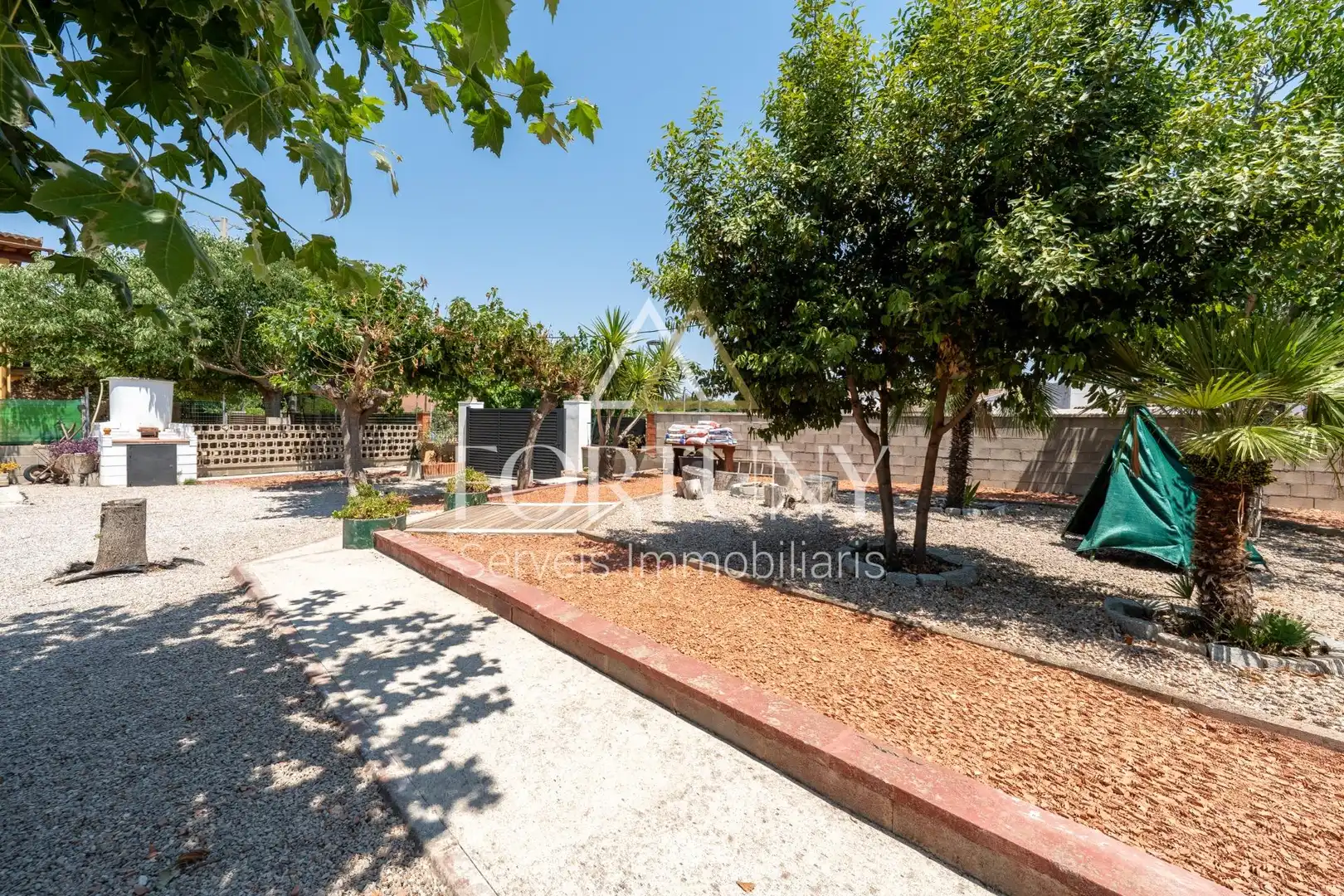 Vista exterior de Casa o chalet en venta en L'Albiol con Aire acondicionado, Jardín privado y Terraza