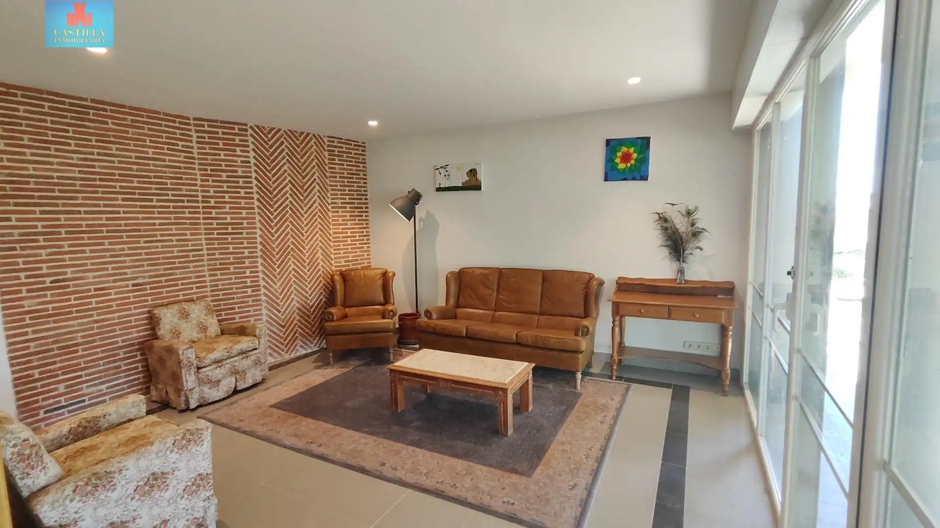 Sala de estar de Finca rústica en venta en Muñopepe con Calefacción, Jardín privado y Trastero