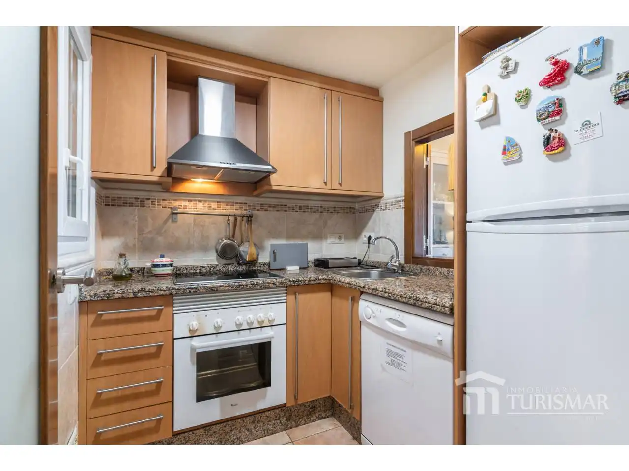 Kitchen of Apartments for sale in Ayamonte  with Air Conditioner, Terrace and Furnished