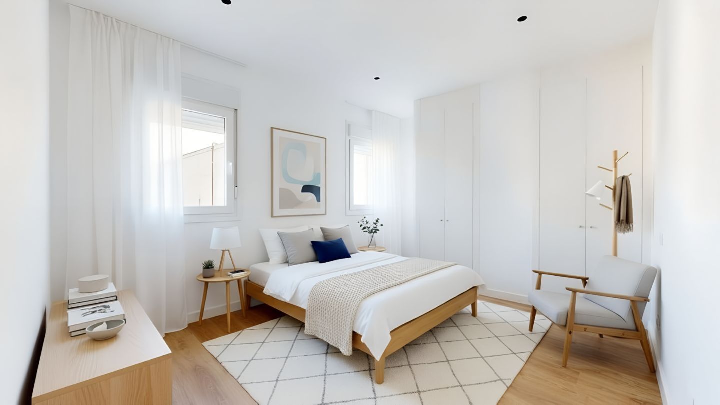 Dormitori de Àtic en venda en  Madrid Capital amb Aire condicionat, Calefacció i Terrassa