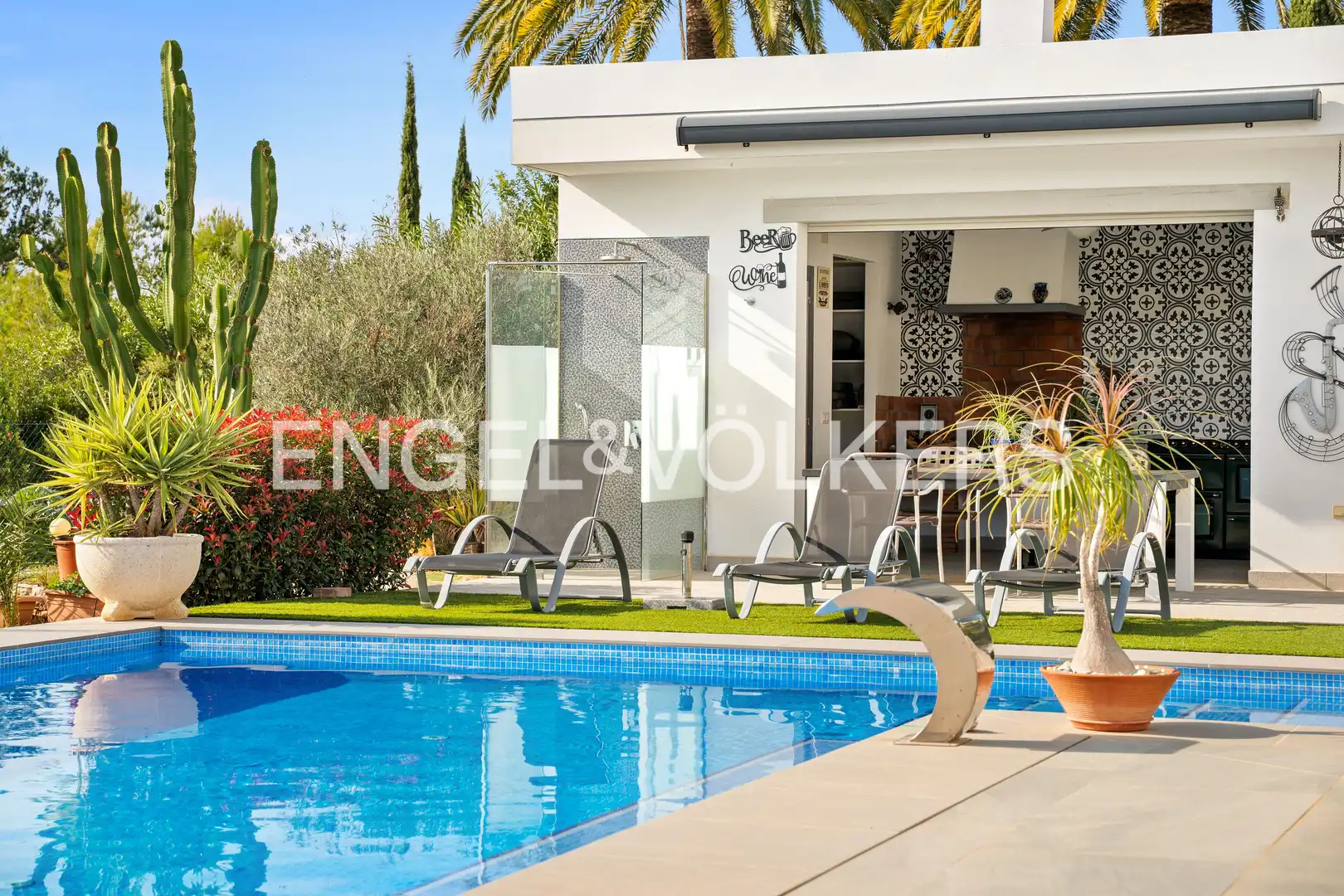 Swimming pool of Country homes for sale in Jávea / Xàbia  with Heating