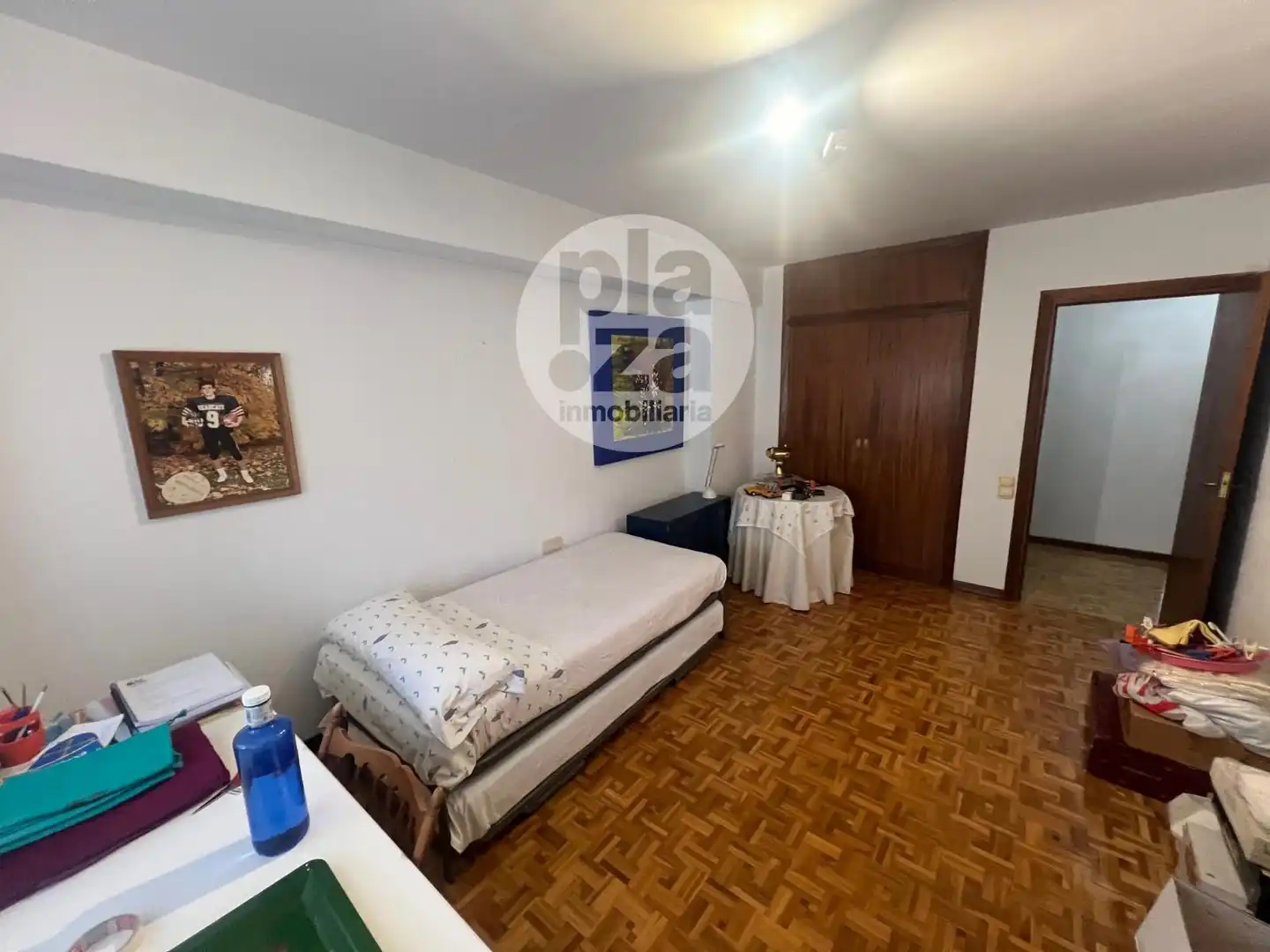 Bedroom of Flat for sale in Burgos  with Heating, Terrace and Storage room