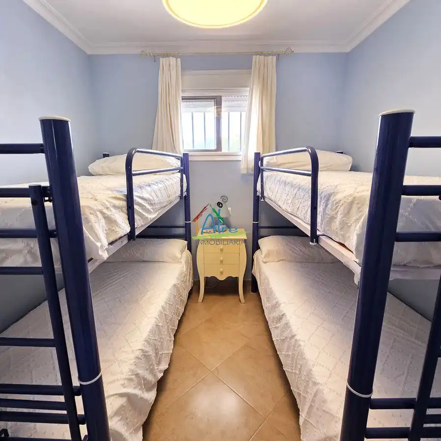 Bedroom of Flat for rent in Almonte  with Air Conditioner, Terrace and Furnished