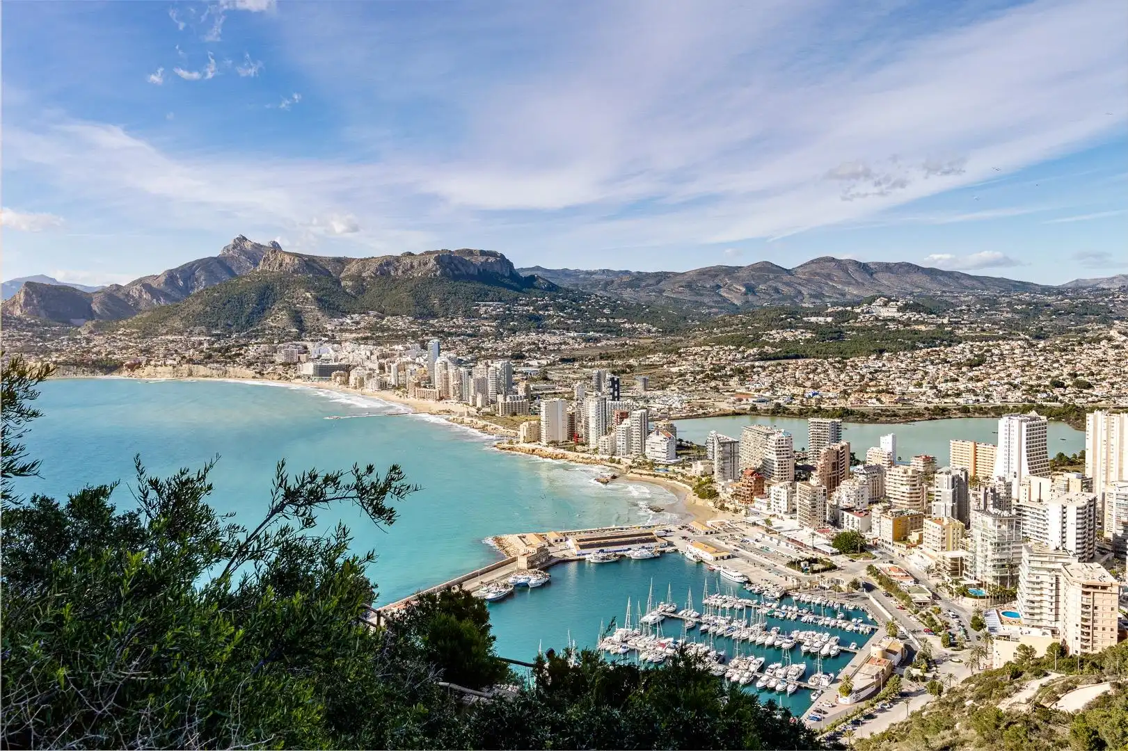 Vista exterior de Apartamento en venta en Calpe / Calp con Aire acondicionado, Calefacción y Jardín privado