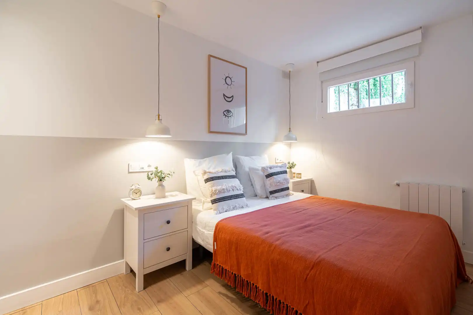Bedroom of Flat for rent in Madrid  with Heating, Furnished and Oven