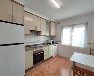 Kitchen of Flat to rent in Gijón   with Heating and Balcony