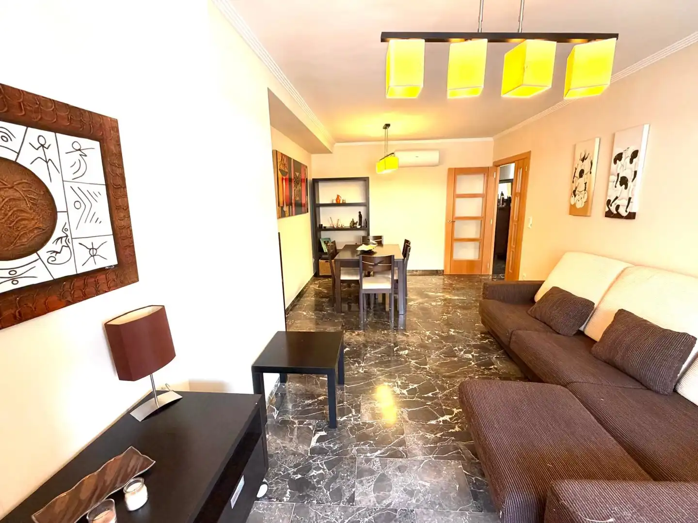 Sala de estar de Piso en venta en Catarroja con Terraza y Trastero