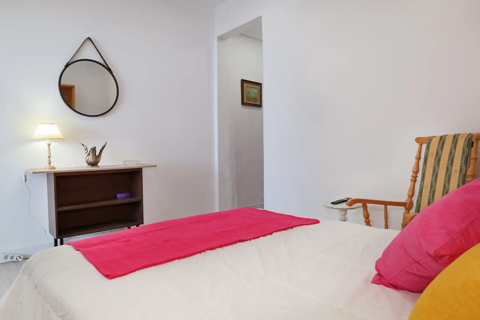 Schlafzimmer von Wohnung zur Miete in Jijona / Xixona mit Heizung, Möbliert und Ofen
