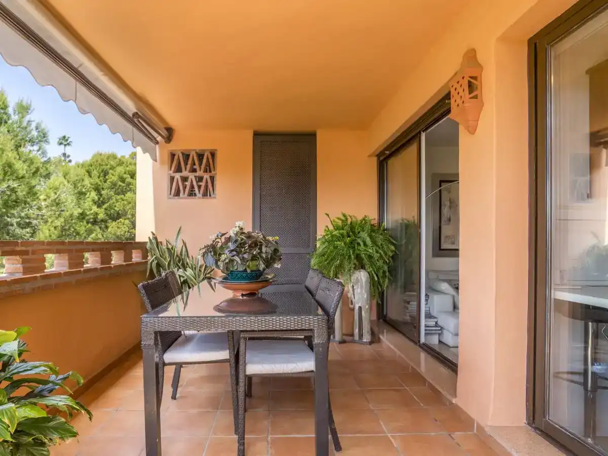 Terrassa de Apartament en venda en Marbella amb Aire condicionat i Piscina