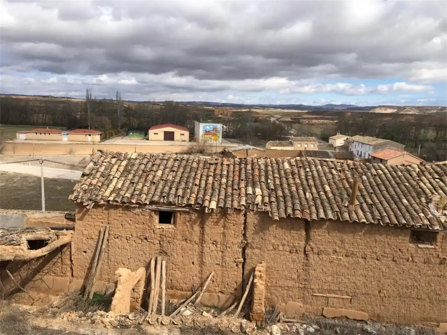 Vista exterior de Casa o chalet en venta en Monteagudo de las Vicarías