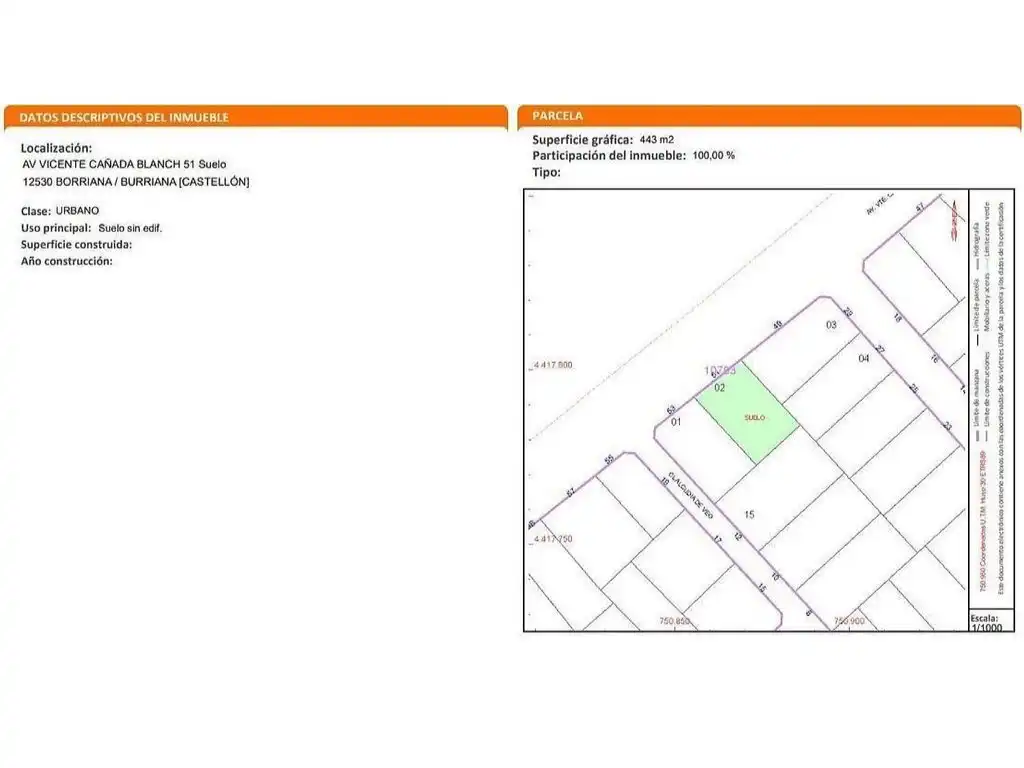 Residencial en venta en Burriana / Borriana