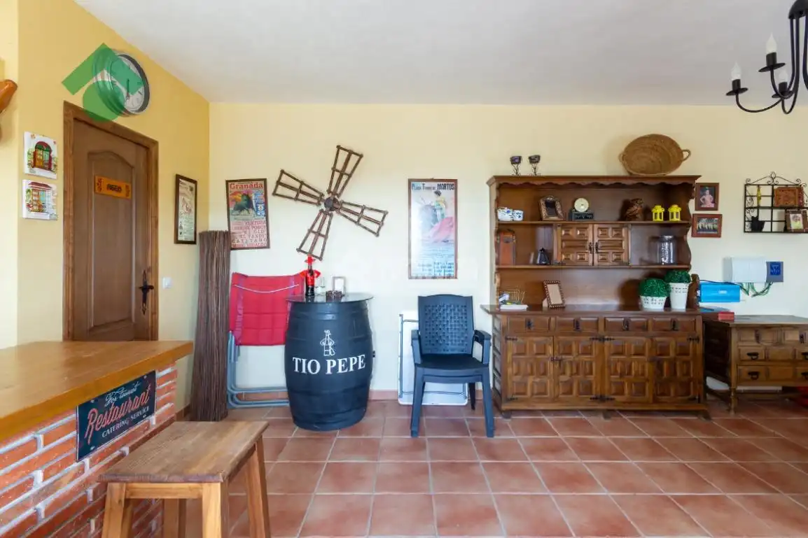 Sala de estar de Finca rústica en venta en Almuñécar con Piscina