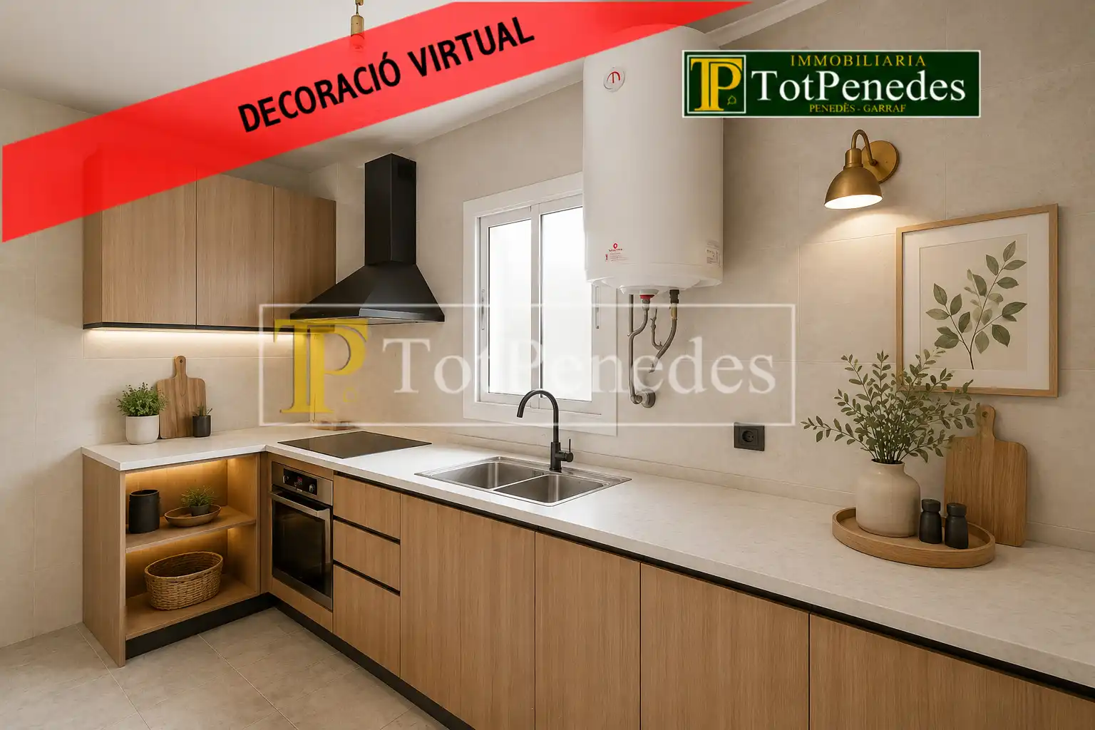 Cocina de Piso en venta en Sant Pere de Ribes con Balcón