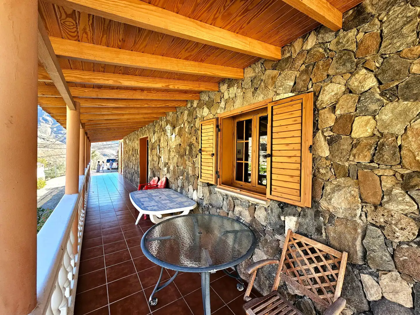 Terraza de Finca rústica en venta en La Aldea de San Nicolás  con Jardín privado, Terraza y Trastero