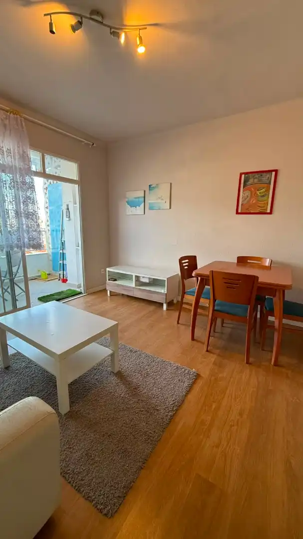Sala de estar de Piso en venta en Cambrils con Aire acondicionado, Calefacción y Parquet
