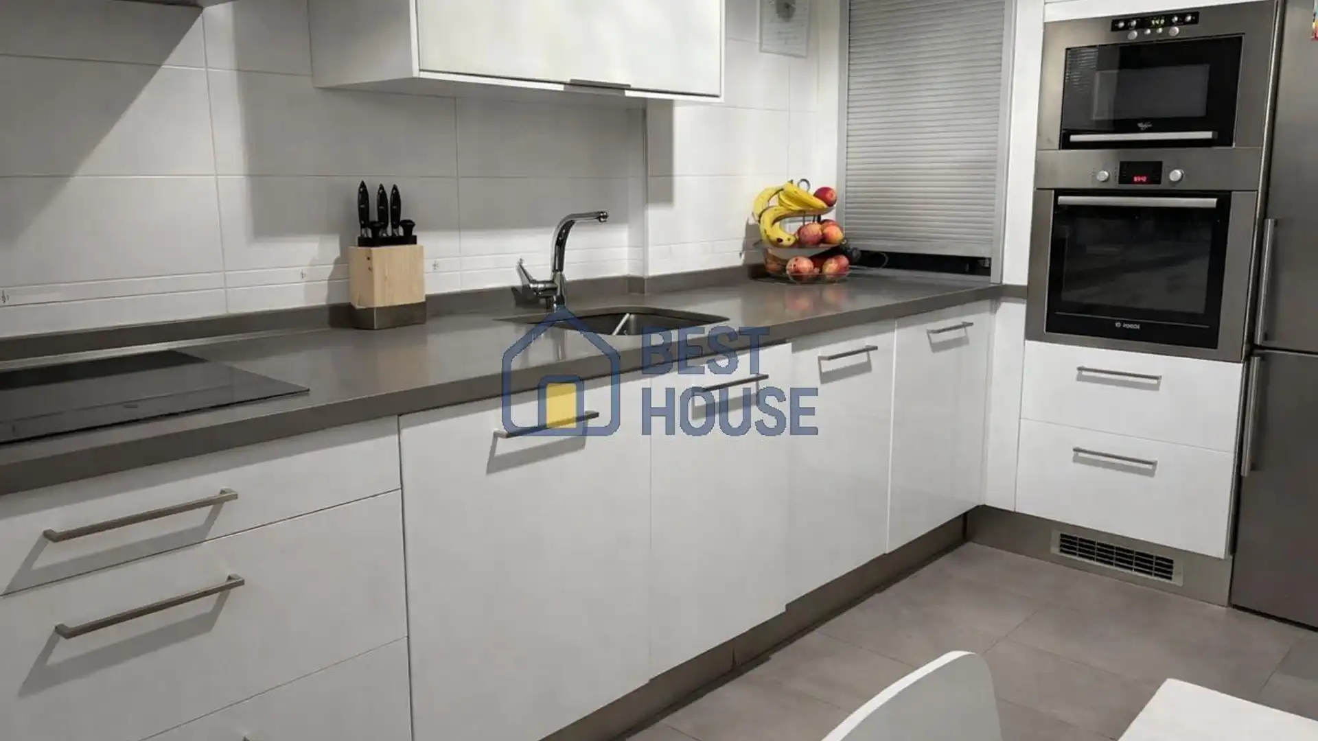 Kitchen of Single-family semi-detached for sale in San Andrés del Rabanedo  with Heating, Private garden and Terrace