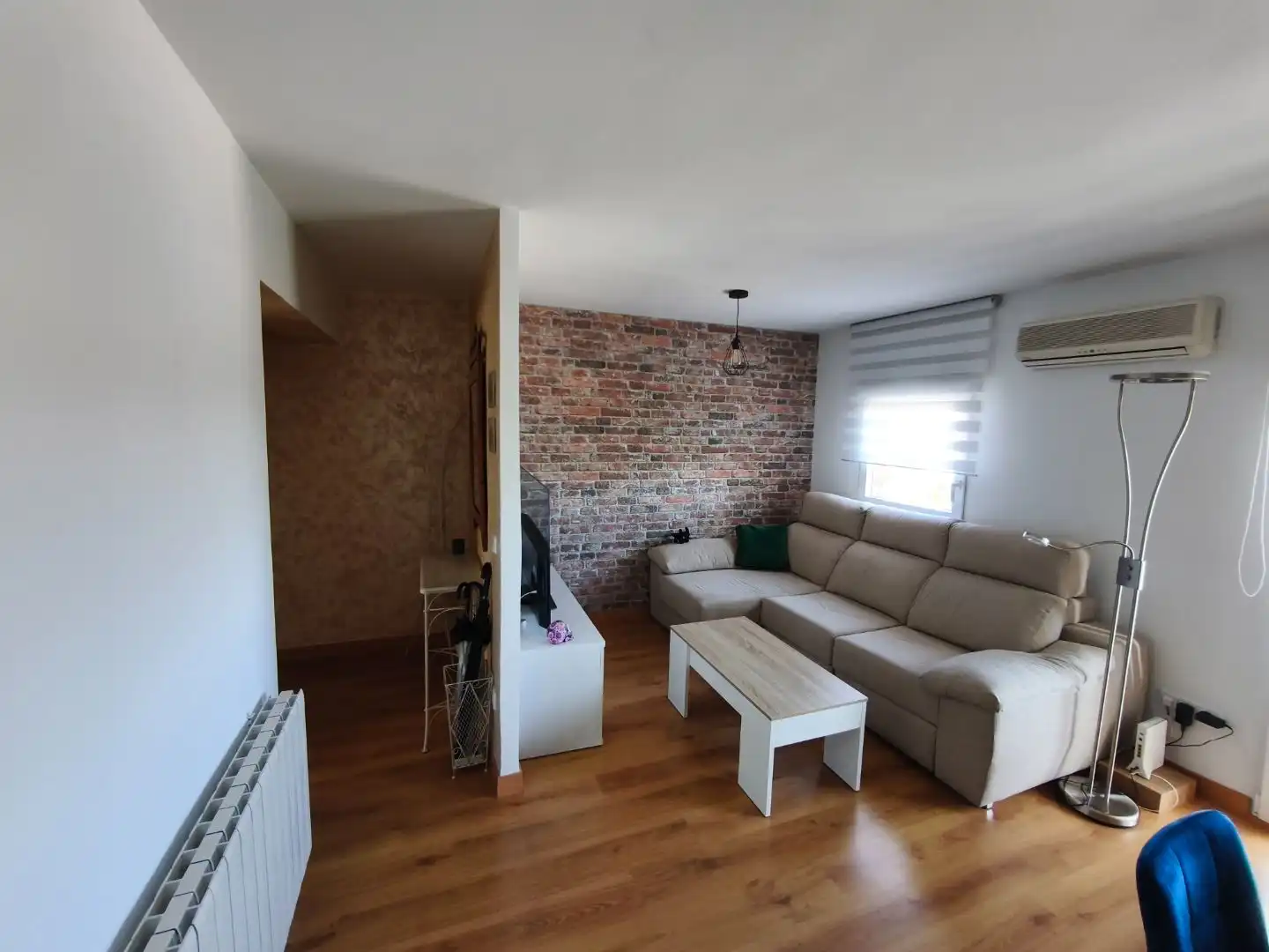 Wohnzimmer von Wohnung zum Verkauf in  Madrid Capital mit Klimaanlage, Terrasse und Balkon