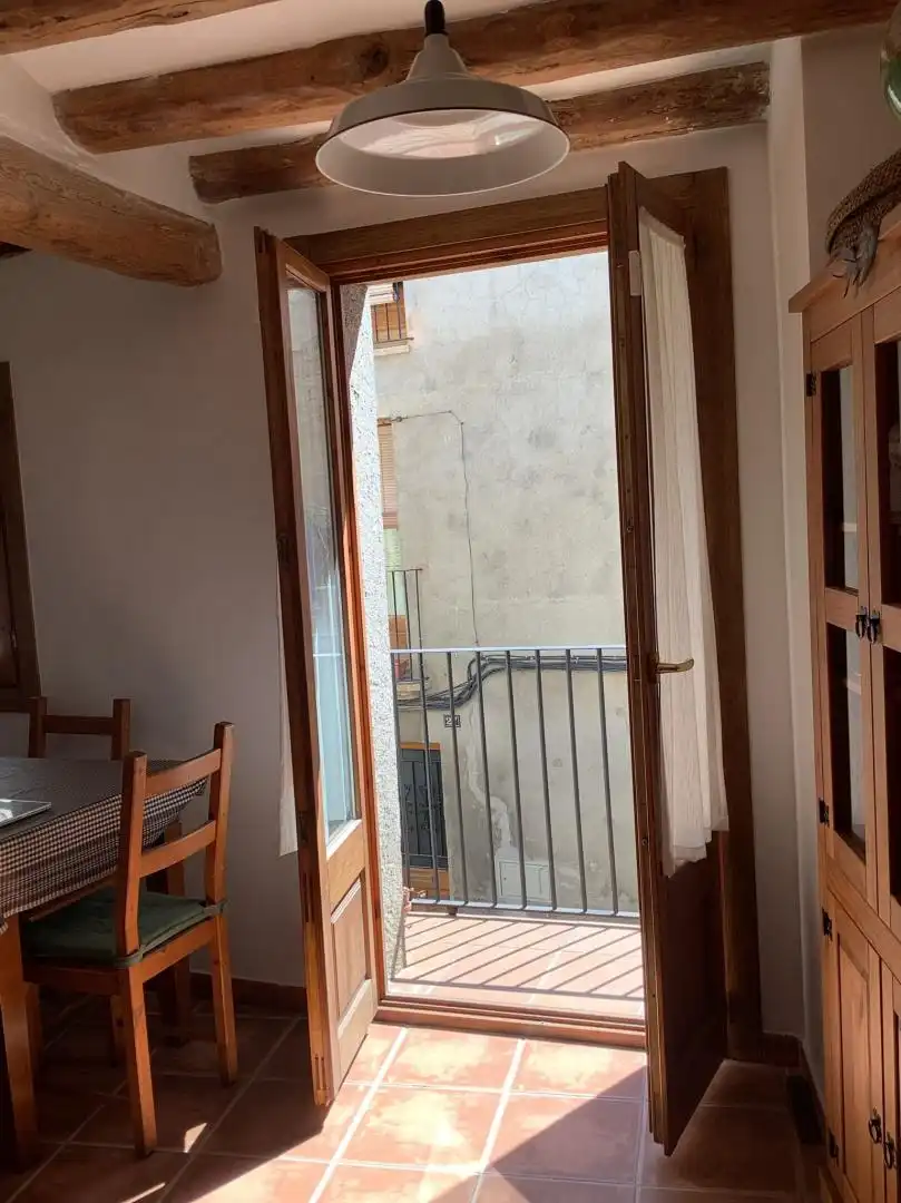 Terrassa de Casa adosada en venda en Ponts amb Traster, Moblat i Microones