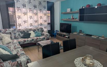 Living room of Flat for sale in Sagunto / Sagunt  with Air Conditioner, Parquet flooring and Terrace