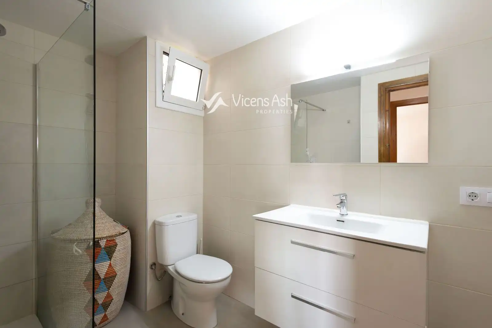 Bany de Apartament en venda en Jávea / Xàbia amb Terrassa i Moblat