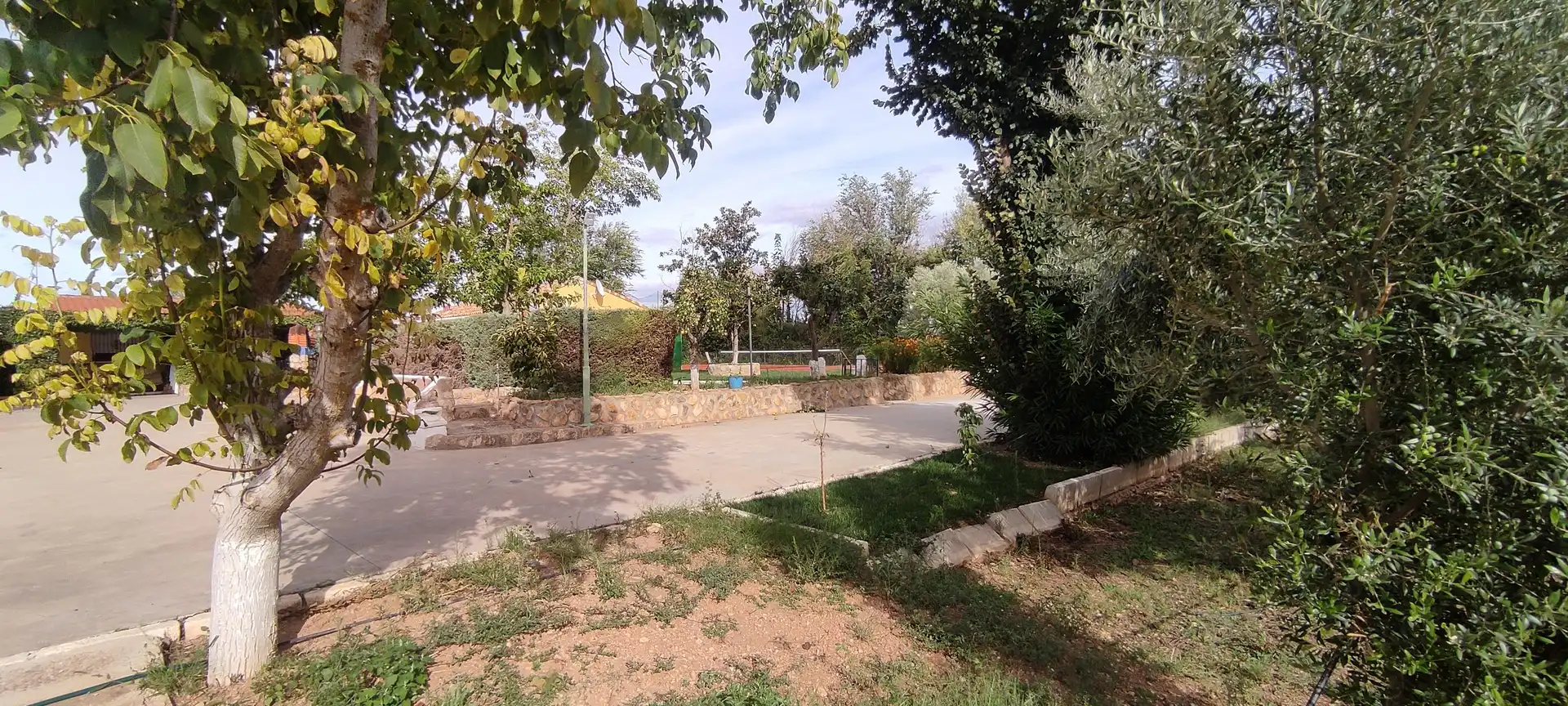Jardín de Finca rústica en venta en Tomelloso con Aire acondicionado, Jardín privado y Terraza