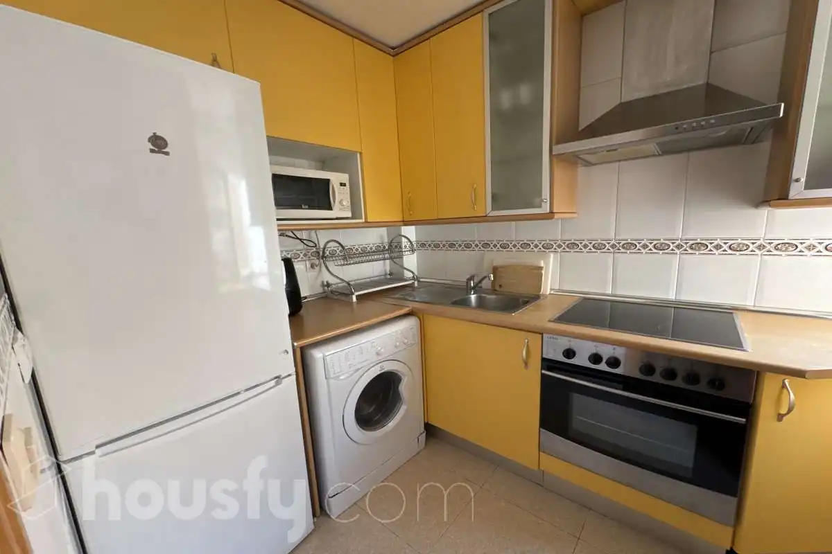 Küche von Wohnung zur Miete in Getafe mit Klimaanlage, Heizung und Möbliert