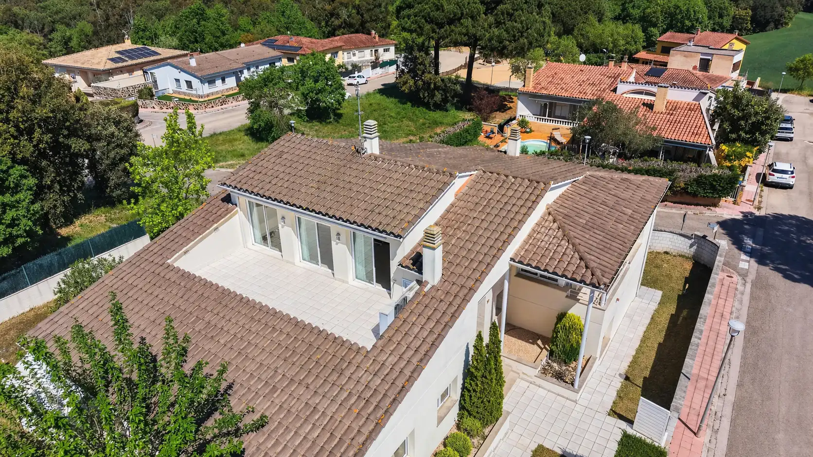 Vista exterior de Casa o chalet en venta en Aiguaviva con Aire acondicionado, Calefacción y Jardín privado