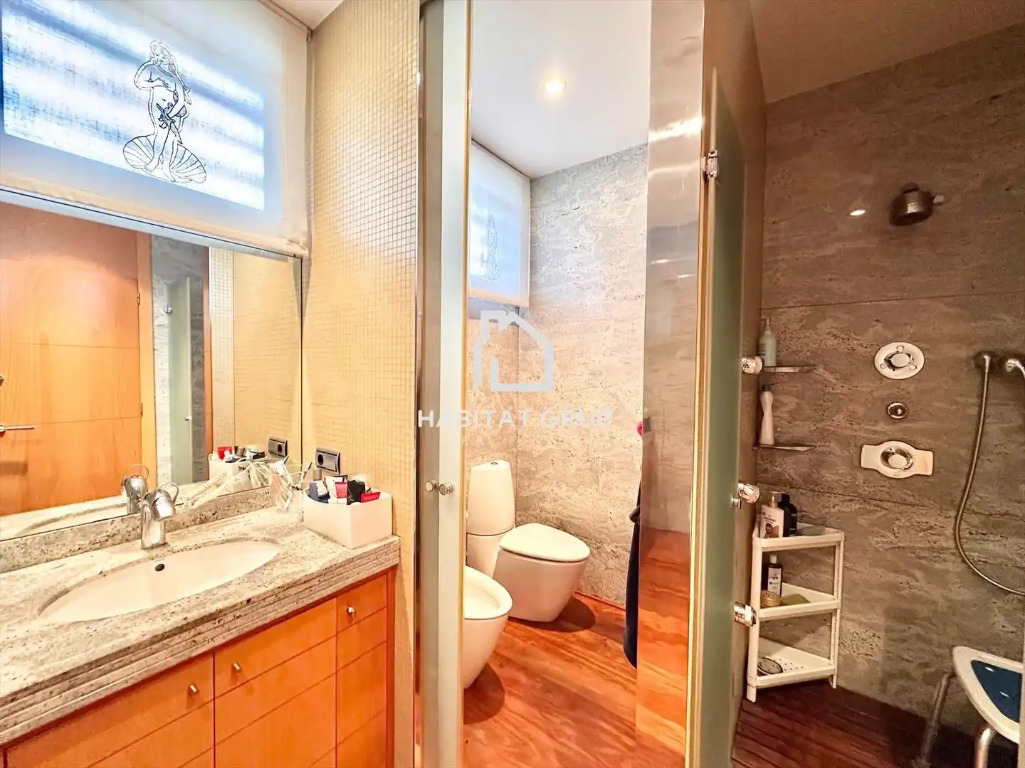 Baño de Casa o chalet en venta en Girona con Aire acondicionado, Calefacción y Jardín privado