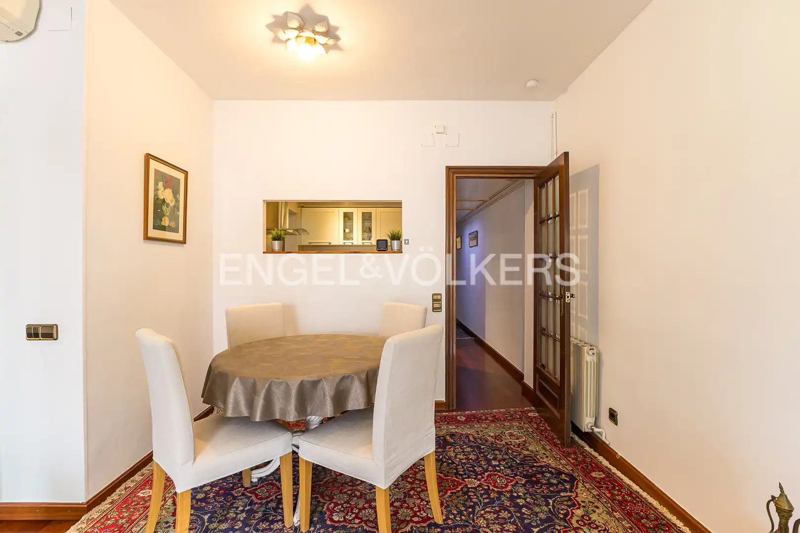 Dining room of Flat for sale in Barcelona  with Air Conditioner, Heating and Parquet flooring