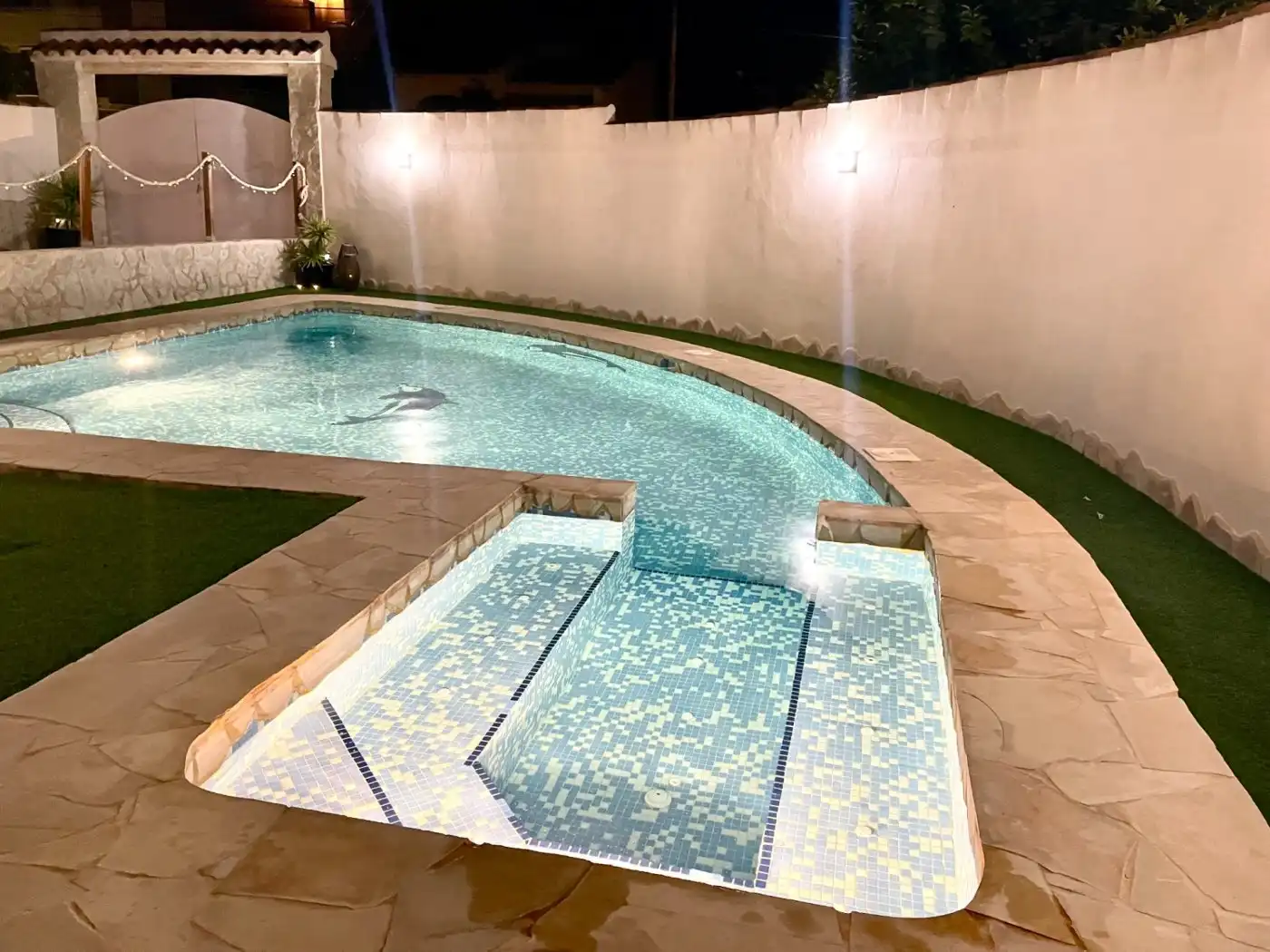 Swimming pool of Houses for rent in San Fulgencio  with Air Conditioner, Heating and Private garden