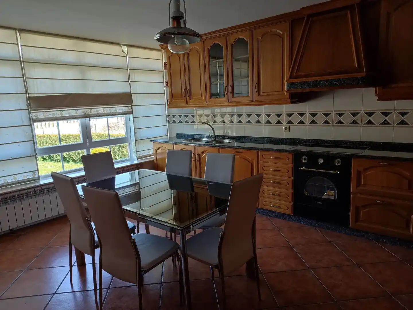 Cocina de Casa o chalet en venta en Oroso con Calefacción, Terraza y Trastero