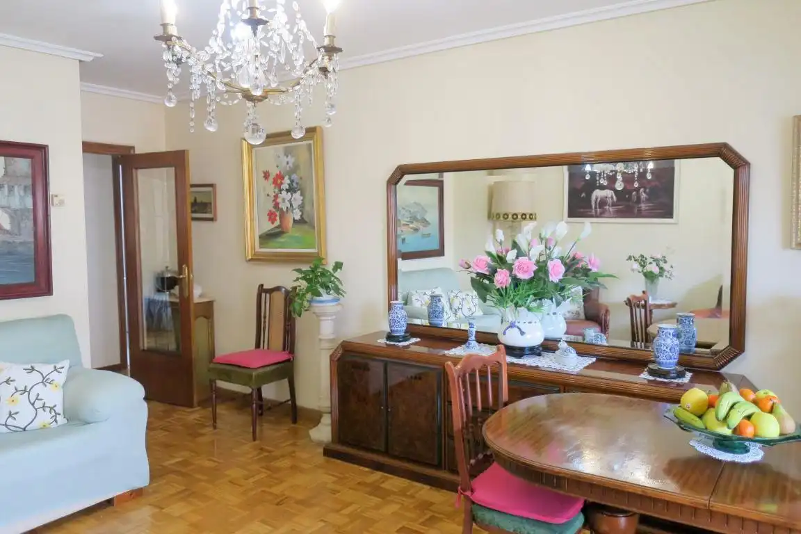 Dining room of Flat for sale in  Pamplona / Iruña  with Heating and Parquet flooring
