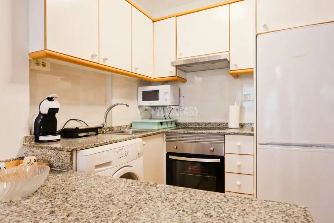 Kitchen of Flat for sale in Canet d'En Berenguer  with Air Conditioner, Terrace and Storage room