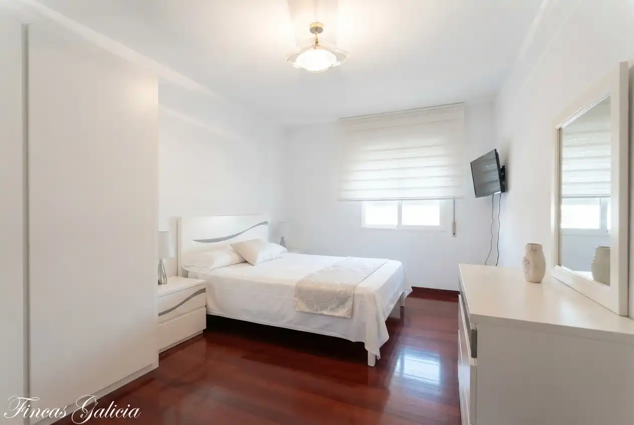 Bedroom of Flat for sale in Verín  with Heating, Terrace and Furnished