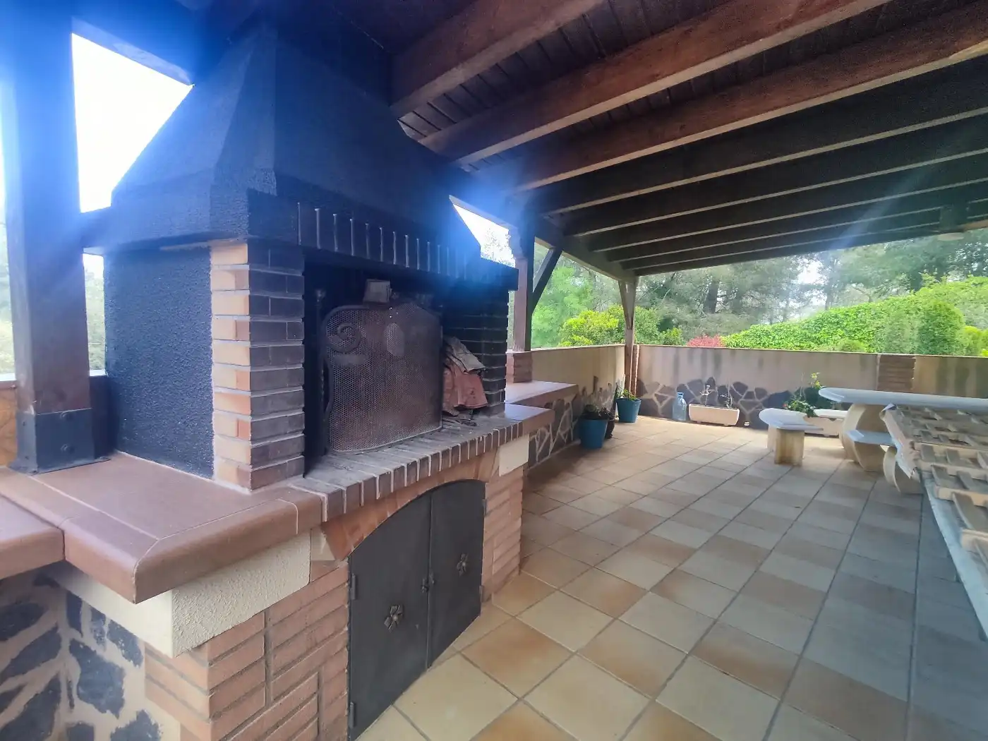 Terraza de Casa o chalet en venta en Riudecanyes con Aire acondicionado, Jardín privado y Terraza