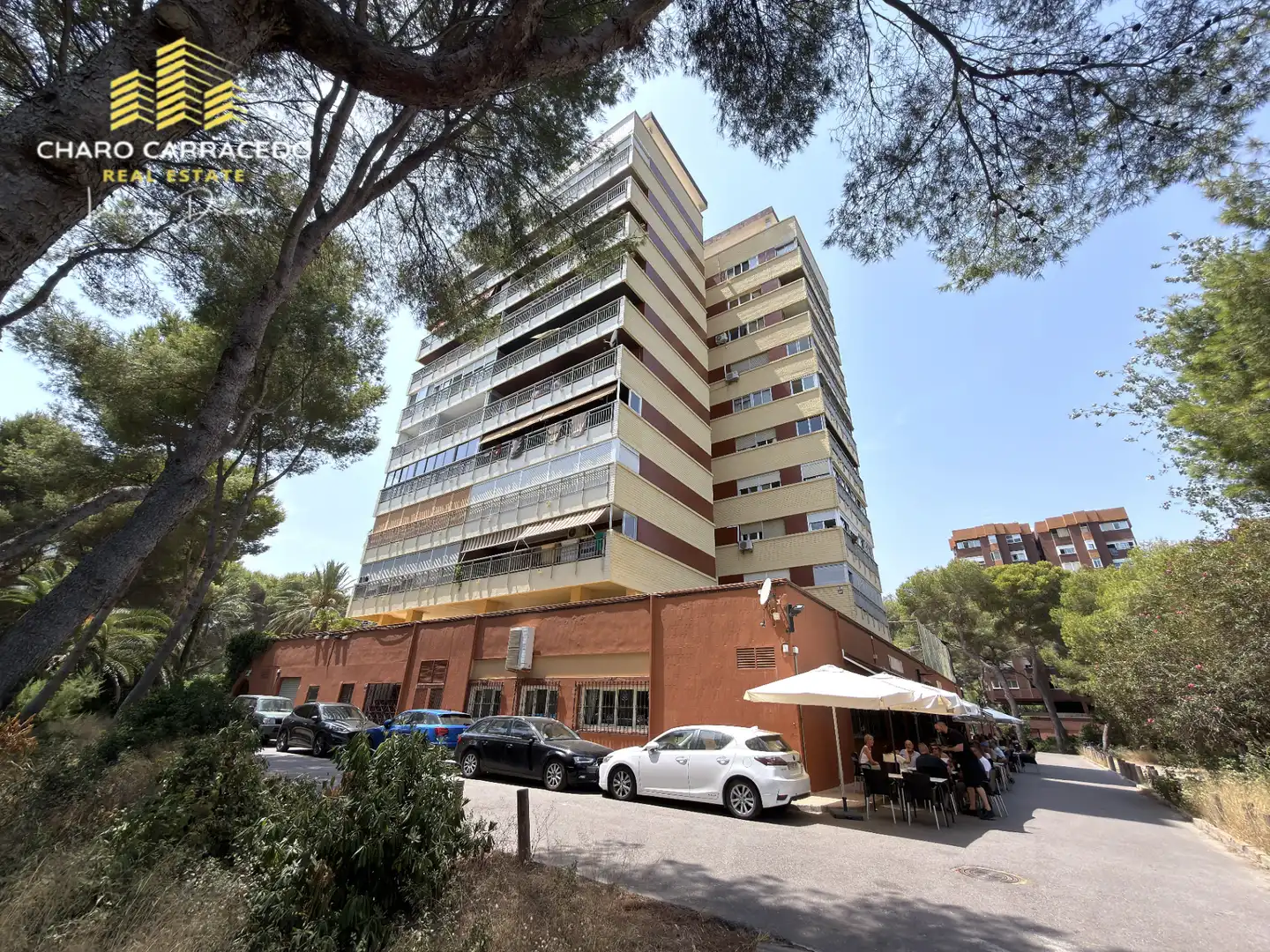 Vista exterior de Pis de lloguer en Valencia amb Aire condicionat, Jardí privat i Terrassa