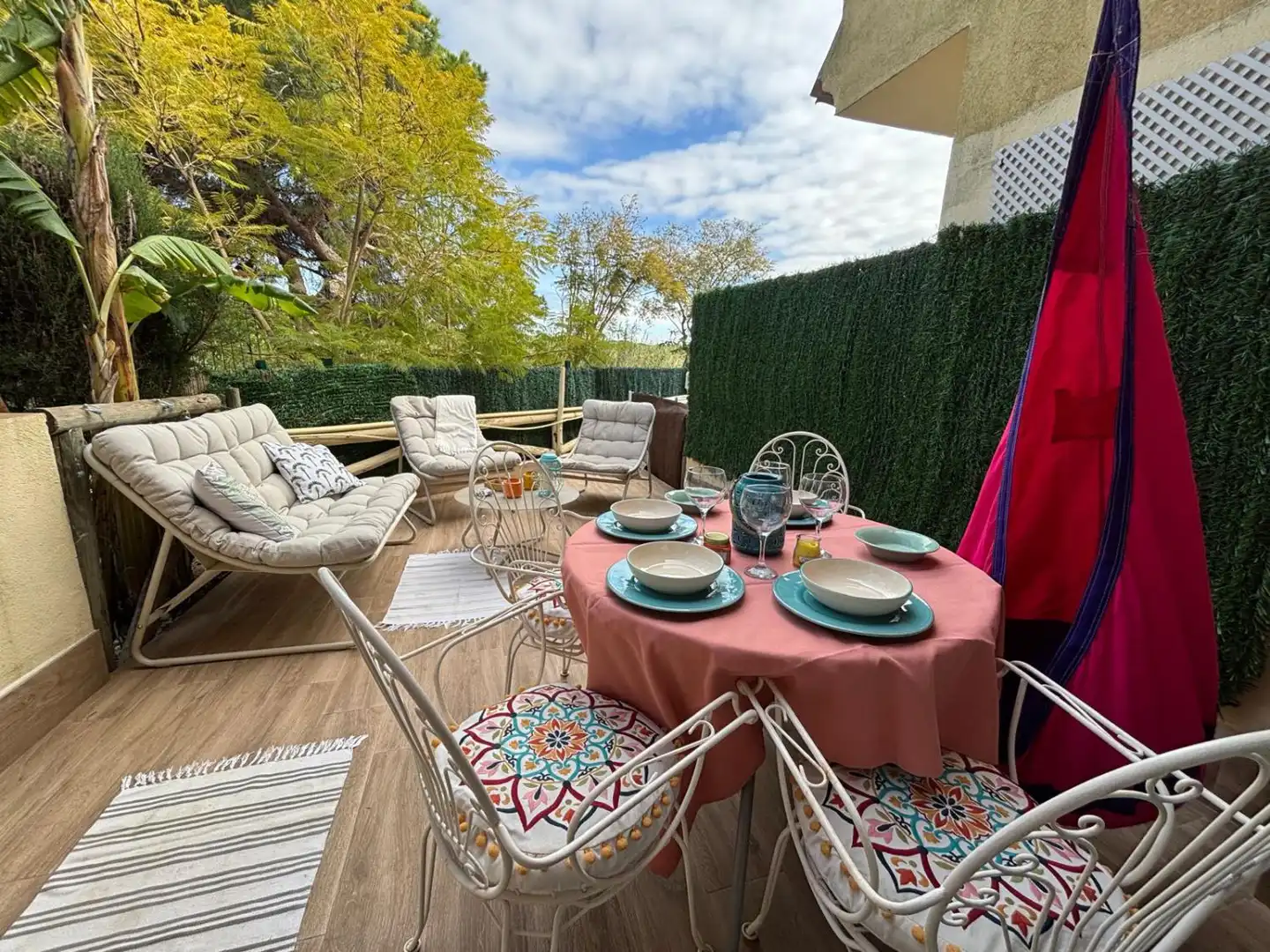 Terraza de Casa adosada en venta en Islantilla con Terraza, Trastero y Piscina comunitaria