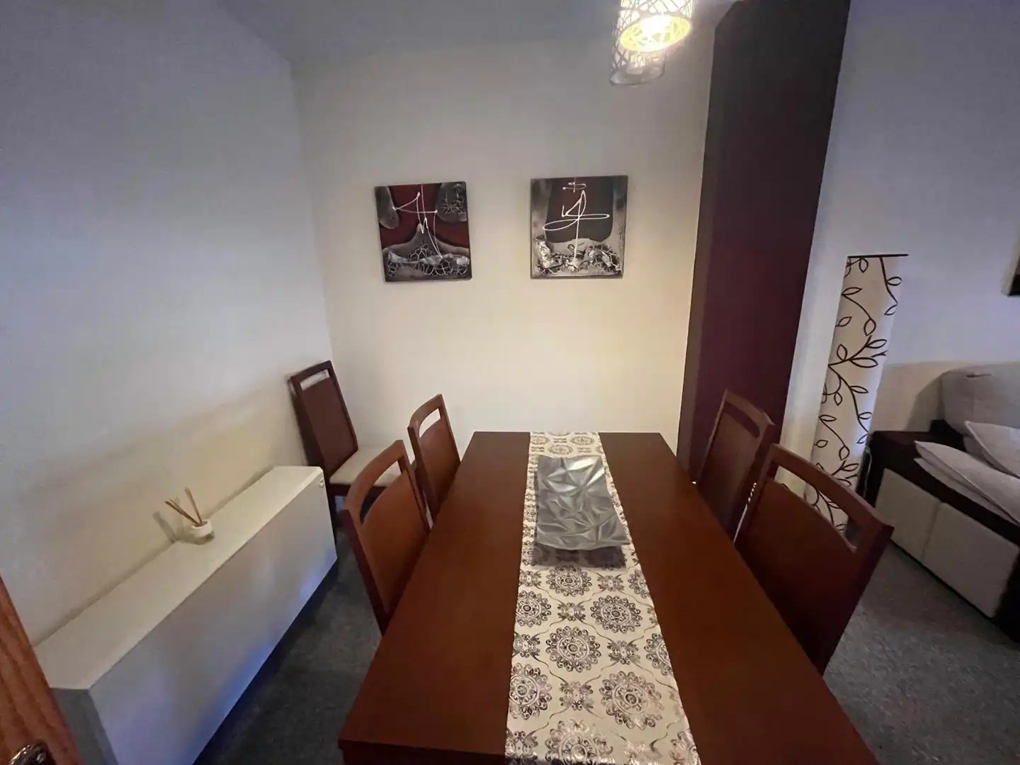 Esszimmer von Wohnung zur Miete in Almansa mit Heizung, Abstellraum und Möbliert