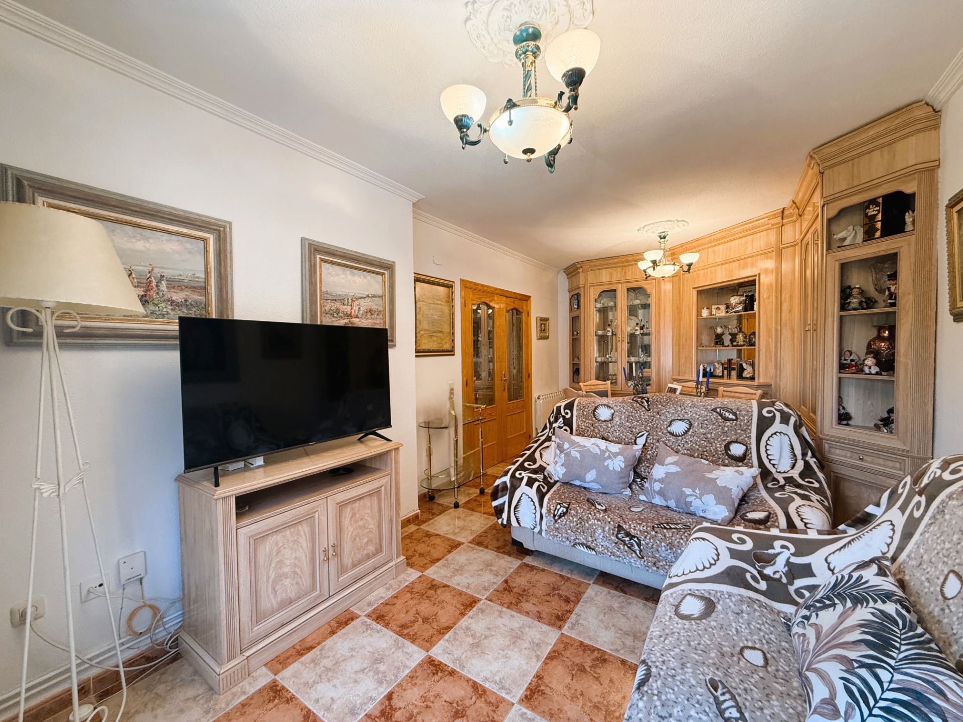 Living room of House or chalet for sale in Yepes  with Heating and Terrace