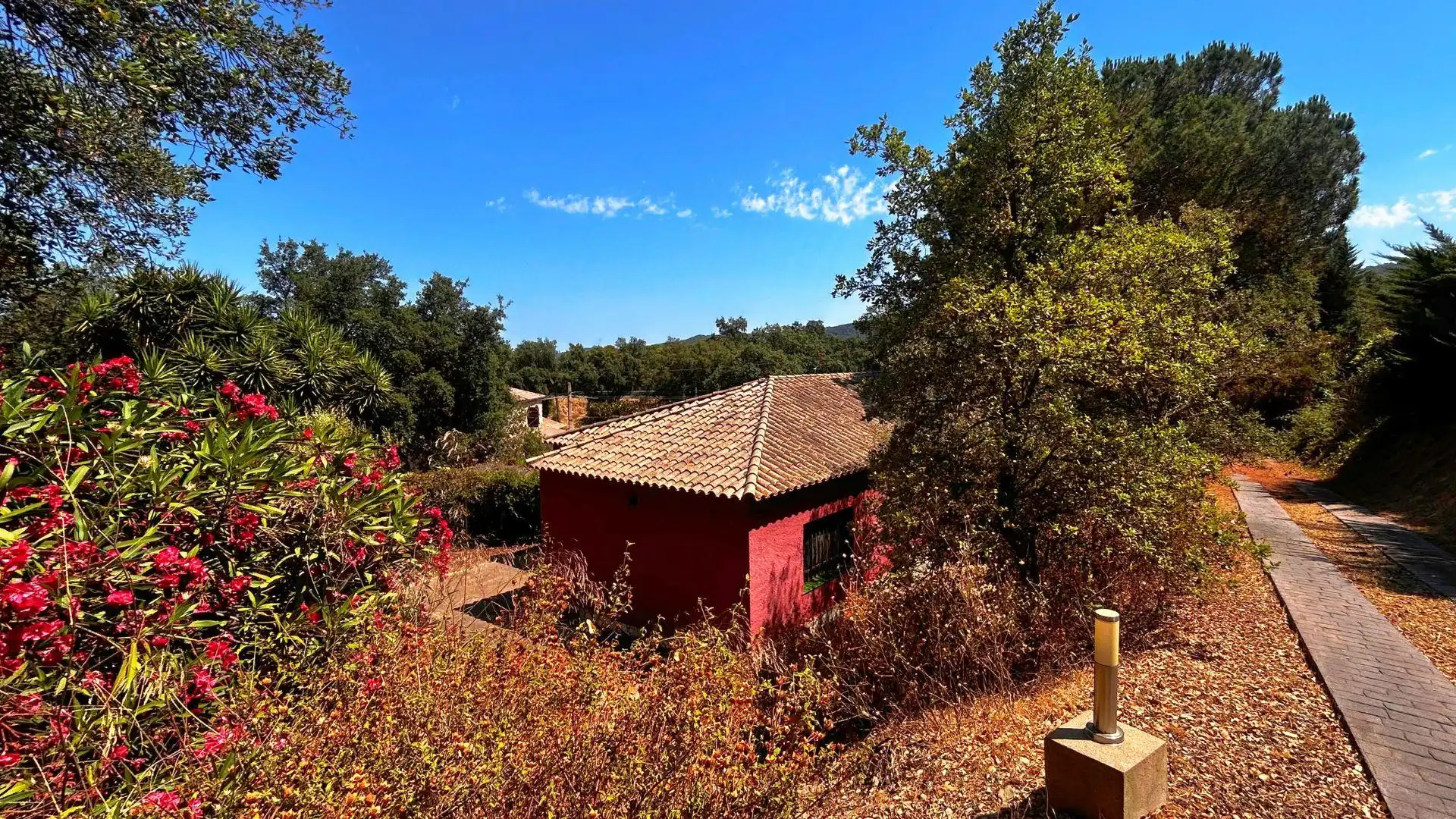 Vista exterior de Casa o xalet en venda en Santa Cristina d'Aro amb Calefacció, Terrassa i Piscina